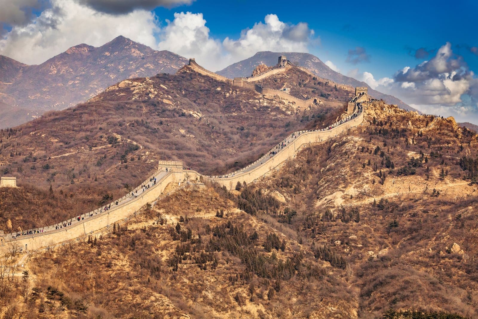 Great Wall Of China At Mutianyu