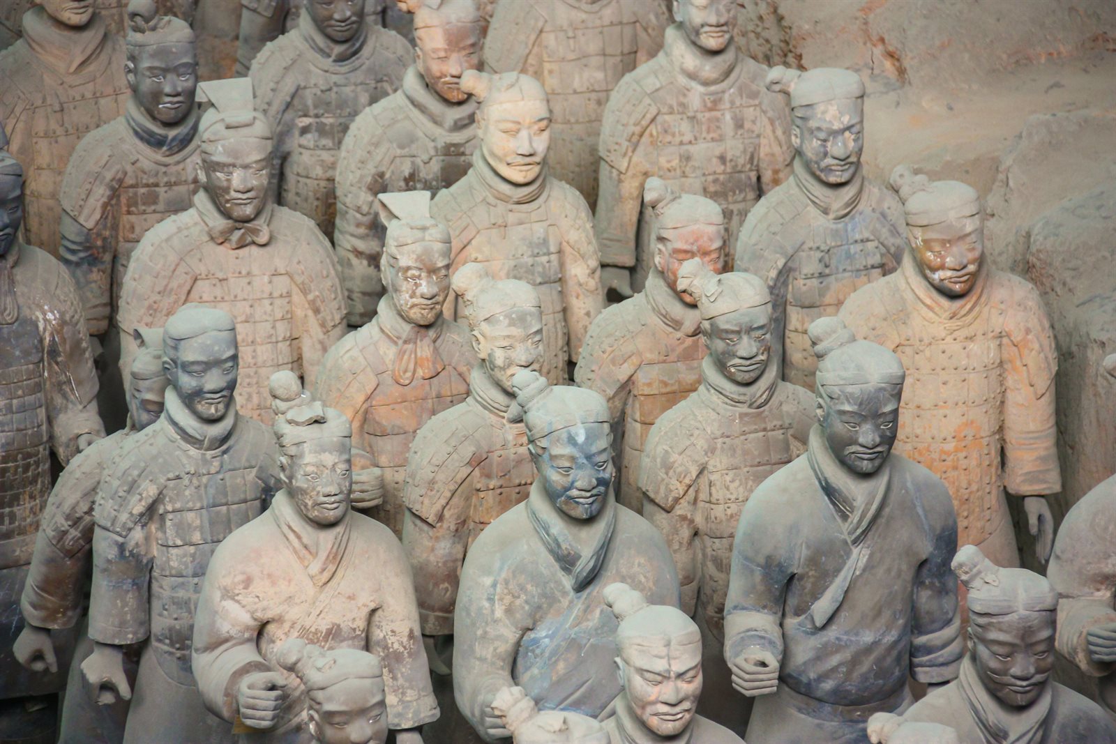 Terracotta Warriors In Xi'an