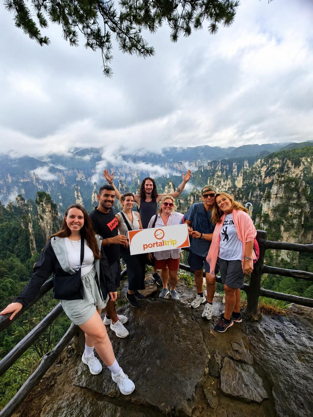Zhangjiajie mountain peaks