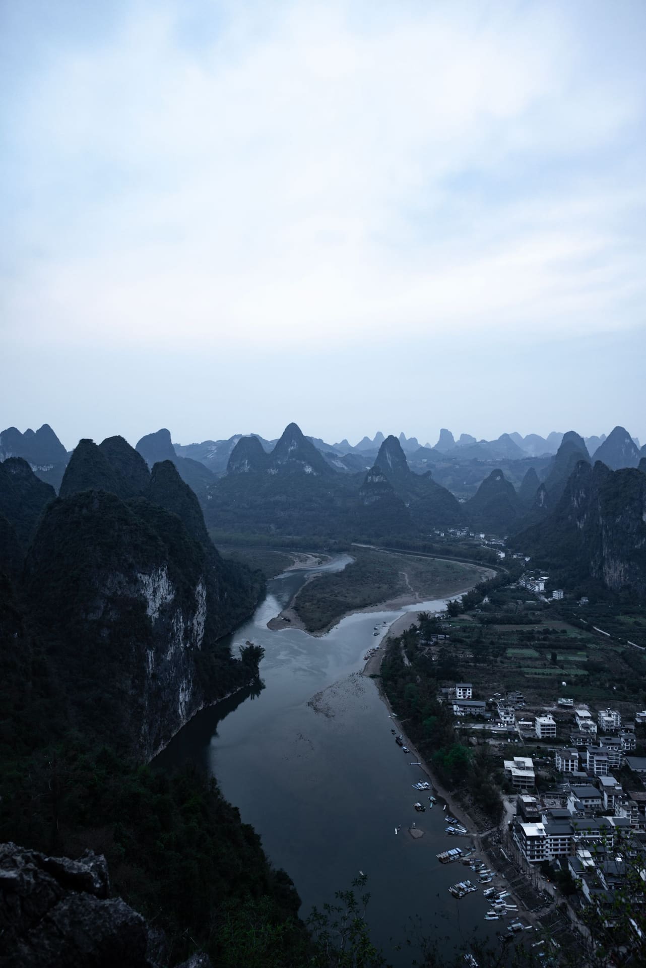 Yangshuo karst landscape