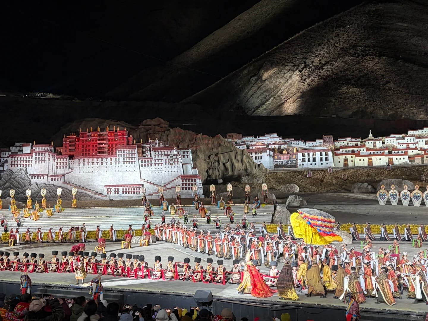 Potala Palace and Lhasa skyline